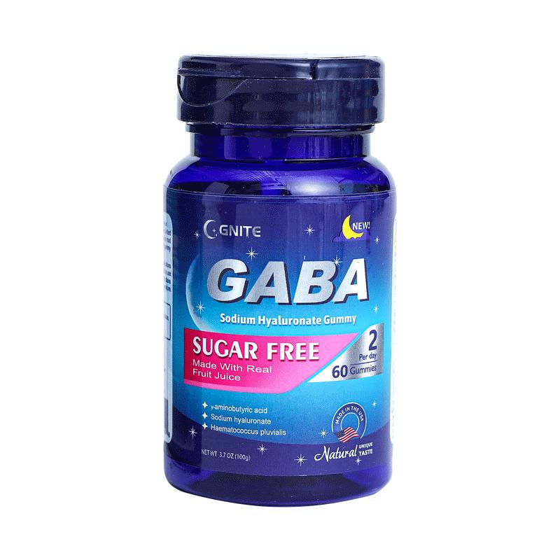 GNITE透明质酸钠玻尿酸小分子胶原蛋白美颜0脂水光肌GABA睡眠软糖