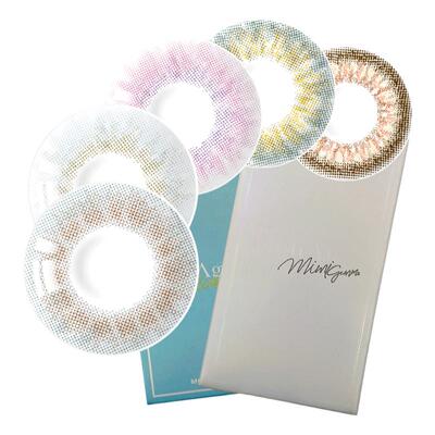 日本PienAge佩奈吉美瞳月抛2片大小直径混血自然彩色隐形近视眼镜