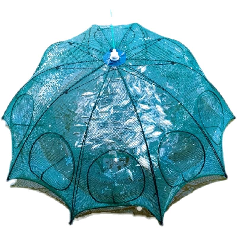 龙虾折叠工具自动抓鱼虾笼