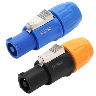 舞台灯光电源头线航空防水插头纽崔克西尚16A插座SAC3MPX公座母头