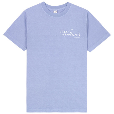 [春夏新品]Sporty&Rich 男女同款时尚清新活力宽松字母短袖T恤