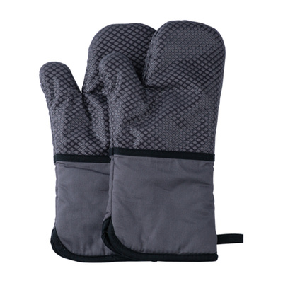 烘焙隔热手套硅胶棉布烤箱专用