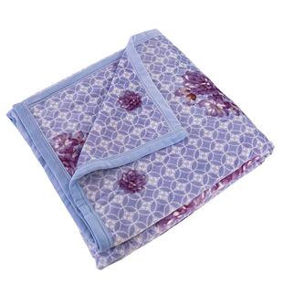 双层拉舍尔纯棉盖毯保暖透气简约单双人割绒毛巾被厂家直销卖完无