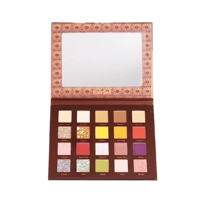 博主刘巧巧推荐20色眼影盘