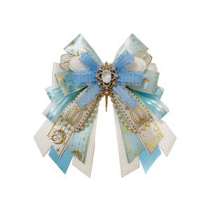 【六翼】纯手工应援棒装饰蝴蝶结扇手灯吧唧托痛包diy配件lo边夹