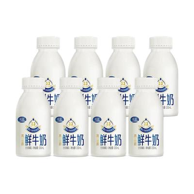 益益乳业高品质鲜牛奶230ml