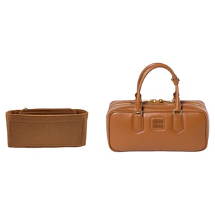 适用miumiu缪缪arcadie保龄球内胆包撑小中号收纳分隔内衬袋 轻薄