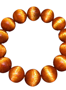 天然铜发晶猫眼效应手链