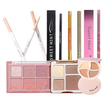 精致裸装套组卧蚕眼影修容唇线笔