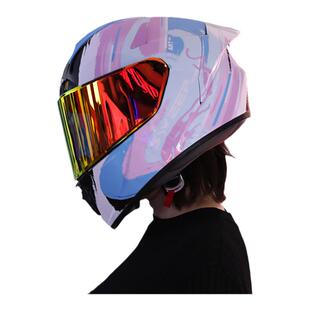 SWEEP摩托车头盔机车装备大尾翼全盔女超轻四季男碳纤维M8四季款