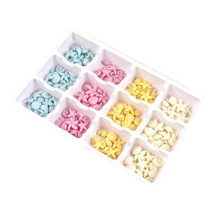 美人鱼尾蛋糕插件白色贝壳海螺海星冰淇淋摆件烘焙装饰专用巧克力