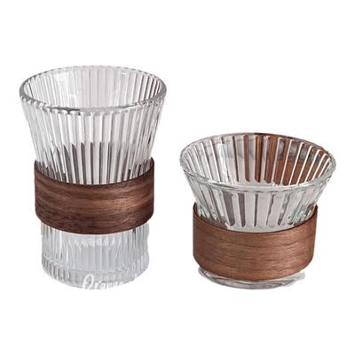 高颜值透明玻璃喝水杯家用高级感鸡尾酒杯饮料杯办公室茶杯咖啡杯