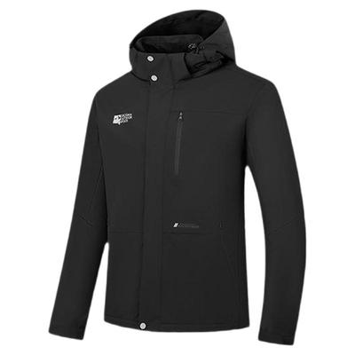 乔丹中科探-经编绒风衣2025冬季男抗静电防泼水梭织QDFFD3254287