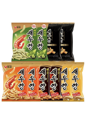 韩国直邮农心虾条90g辣原味