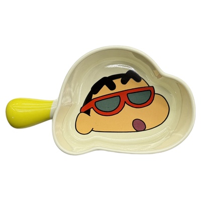 手柄碗家用带把手泡面碗