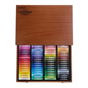 韩国盟友艺术家油画棒套装72色120色油棒笔mungyo精致木盒装软性油性蜡笔幼儿童美术生专业级绘画专用重彩棒