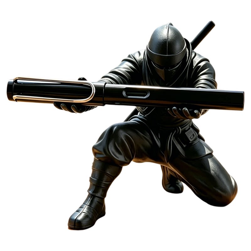 晨光钢笔送黑武士大号笔架