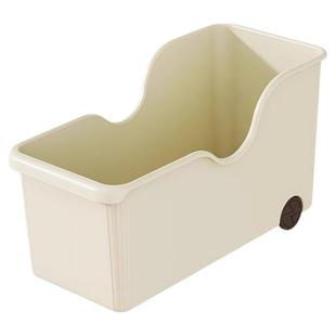 厨房锅具收纳盒整理盒锅盖调料带滑轮下水槽橱柜收纳多功能收纳架