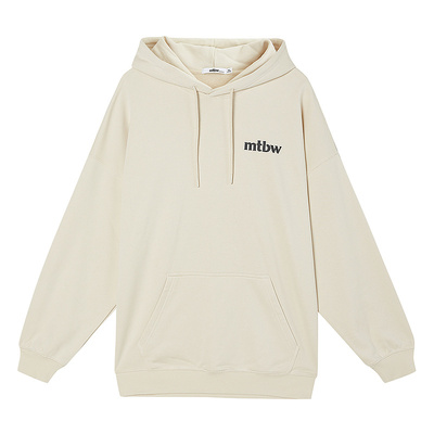 美特斯邦威印花连帽卫衣