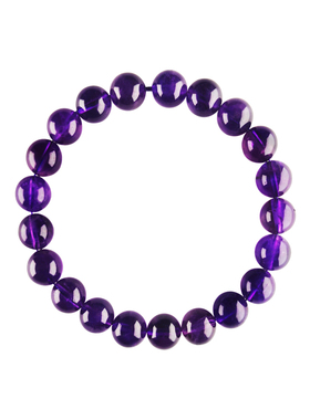 天然巴西紫水晶手链转运手串男女