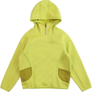 Cunyi纯一良品男童加绒卫衣2025秋冬保暖时尚连帽上衣撞色长袖