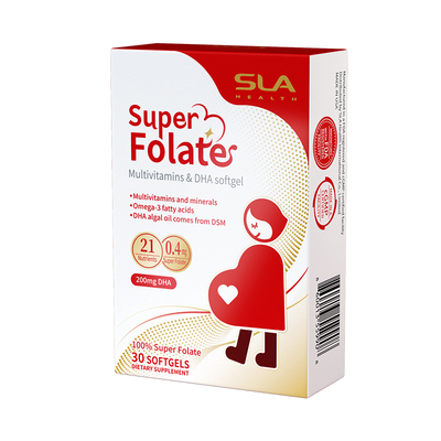 SLA斯利安国际版活性叶酸多维DHA