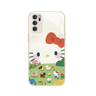 适用华为mate80手机壳pura70pro春天nova15新款HelloKitty14/13小清新12/11可爱p60女款50/40硬壳30/20玻璃10