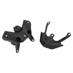 适用 宝马F900R改装 前挡风导流玻璃罩 前挡风玻璃导流罩风挡配件