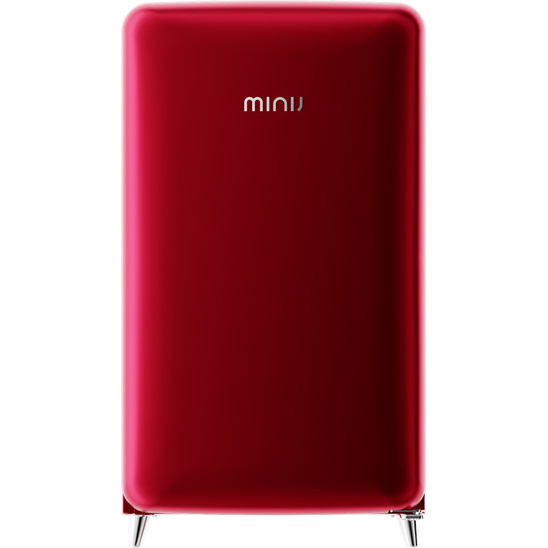 MINIJ小吉121Pro复古烤漆家用小型冰吧冷藏冷冻客厅饮料小冰箱
