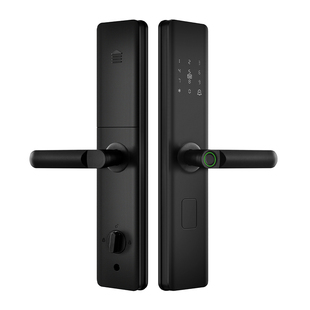 上门安装Q3半自动智能门锁密码锁家用入户门指纹锁电子高级防盗门