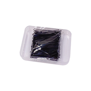 弧形黑色一字夹刘海发夹儿童卡子头饰钢夹女边夹发卡发饰头发固定