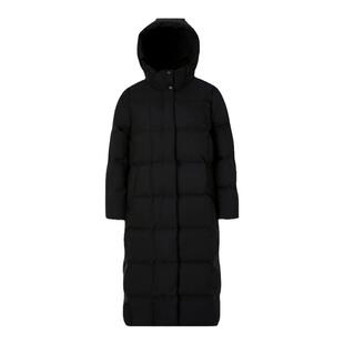 【90%鹅绒】PRICH气质中长款羽绒服冬季新款保暖连帽厚外套