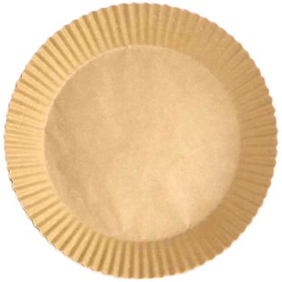 空气炸锅专用纸盘烤盘防油纸烘焙食品级家用耐高温硅油纸托烧烤