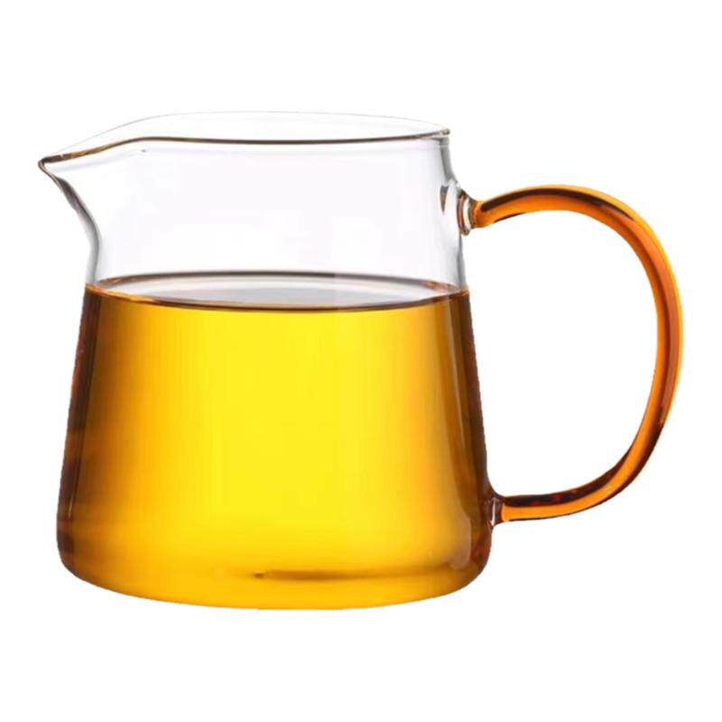 北大史带茶漏加厚耐热玻璃公道杯