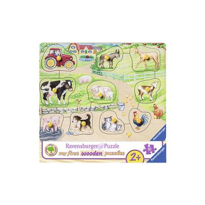 ravensburger动物汽车儿童拼图