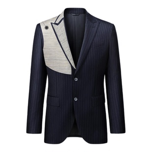 【高支数130支】2026春季男士西装纯羊毛商务正装西服套西上装男