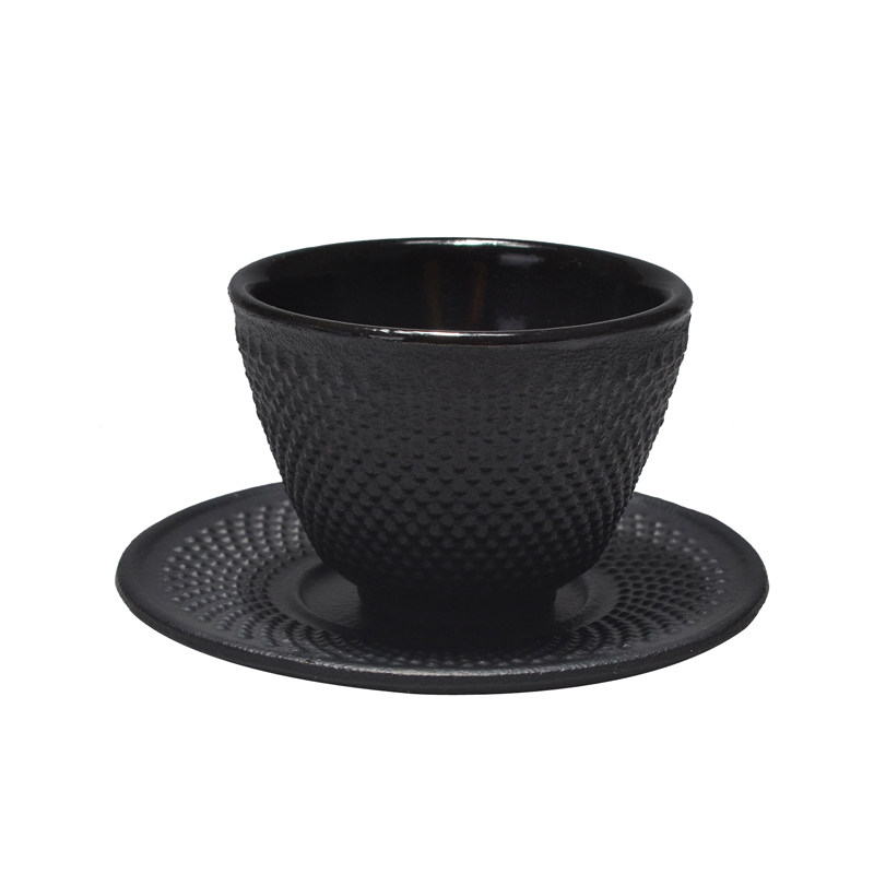 典工堂茶具铸铁富贵纹茶杯生铁杯