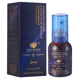 巴西原装正品代购ApisBrasil亚碧斯绿蜂胶口腔喷剂喷雾1瓶30ml
