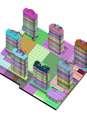 土建木工模板混凝土3dmax建模算量教程cad建筑结构工程量计算软件