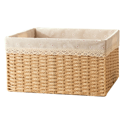 【颜选好货】纯手工编织收纳盒