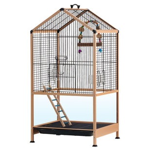 鸟笼鹦鹉笼大号豪华别墅玄凤牡丹虎皮八哥鹩哥家用可洗澡防溅洒笼