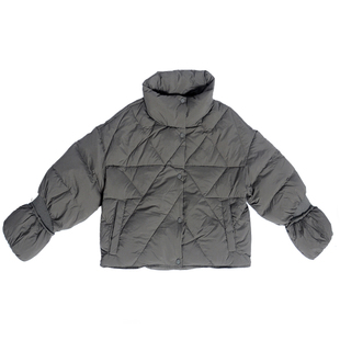 小香风羽绒服女短款2024冬季新款高端洋气小个子时尚设计感面包服