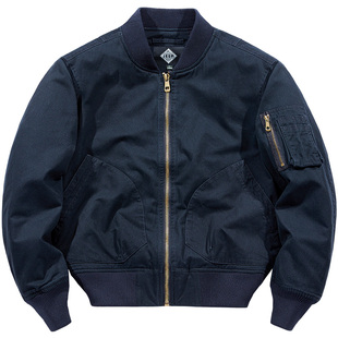 JEEP吉普飞行员ma1外套男春秋季宽松大码上衣服工装棒球领男夹克