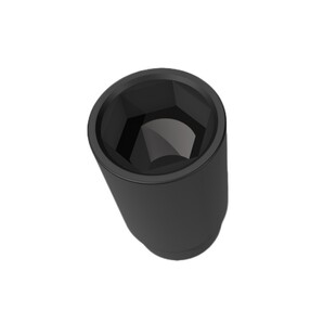 新悬挑梁工字钢双头螺杆扁口套筒架子工22卡口套筒半圆形异形套筒