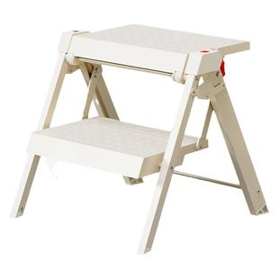 梯子家用折叠伸缩小型轻便四步梯凳多功能人字梯踏步爬梯收缩楼梯