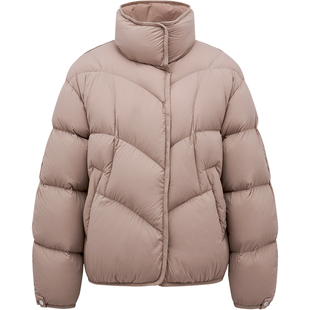 LINCCHIC金羽杰2025年冬季新款立领廓形设计感短款羽绒服女1229