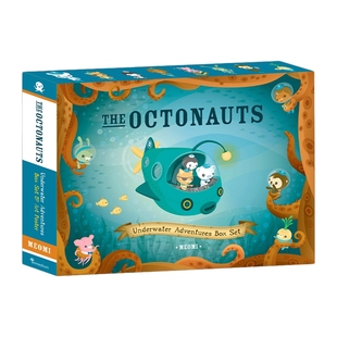 海底小纵队探险记 英文原版 The Octonauts Underwater Adventures Box Set 同名动画原著故事 儿童绘本套装 Meomi 英文版 进口书