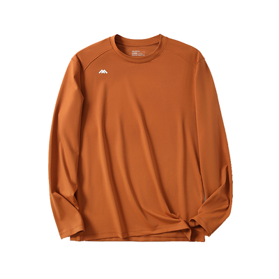 意大利轻奢线户外运动高弹长袖