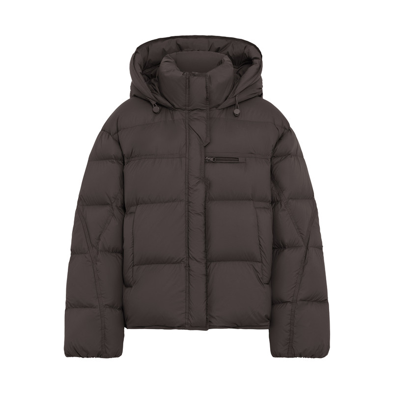 YAYA鸭鸭2025秋冬新款时尚休闲百搭女士短款厚款外套爆款羽绒服