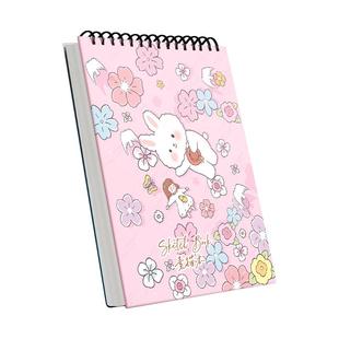 思进A4加厚素描本速写美术生专用画纸彩铅绘画本儿童幼儿园小学生空白画册手绘本16K涂鸦漫画易撕硬壳马克纸